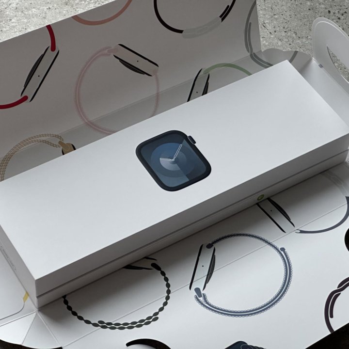 Новые Apple Watch Series 9 45 мм Midnight