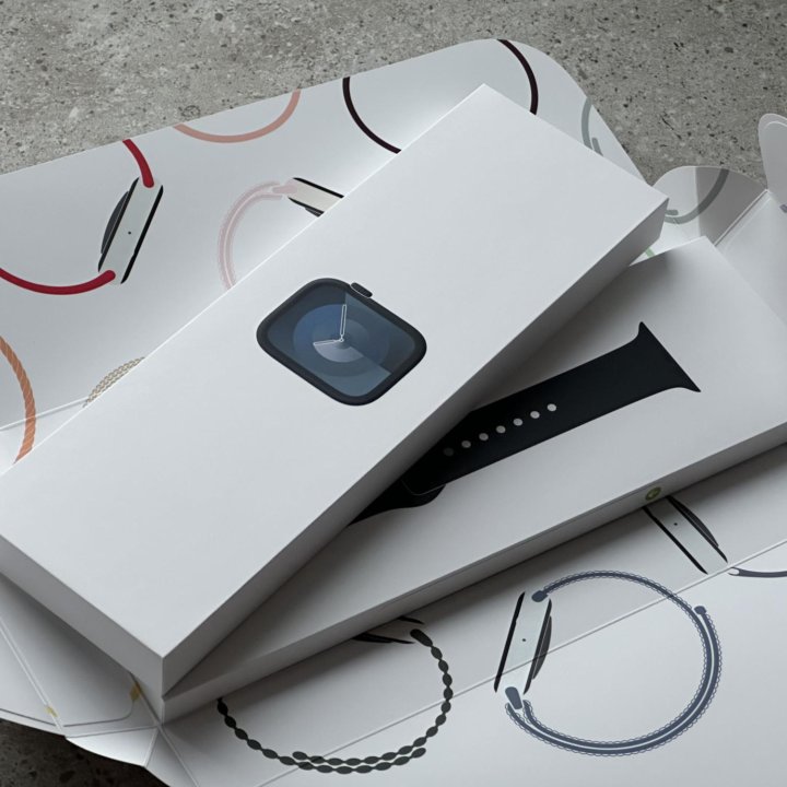 Новые Apple Watch Series 9 45 мм Midnight