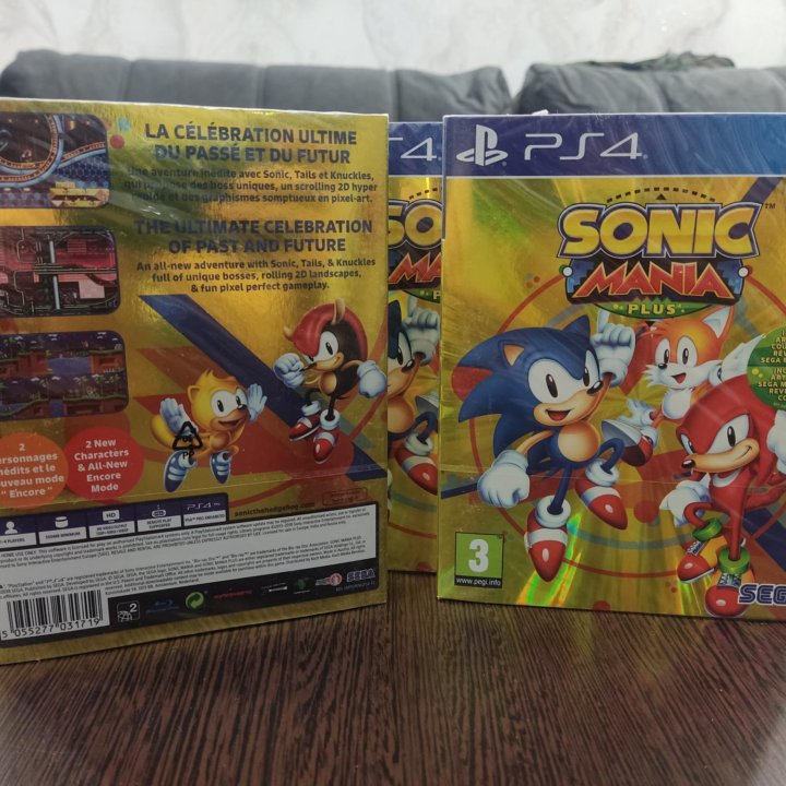 Sonic Mania Plus PS4/PS5 диск