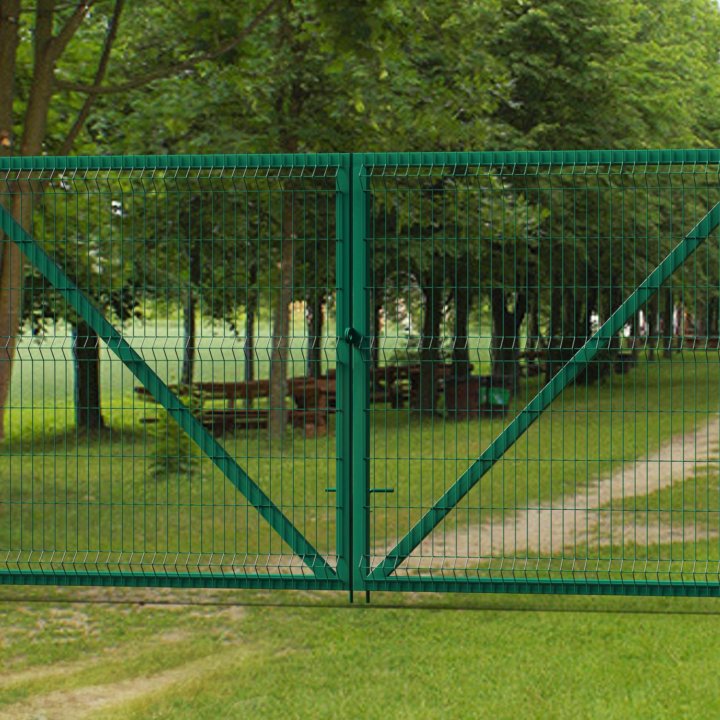 Ворота и калитки из 3D сетки