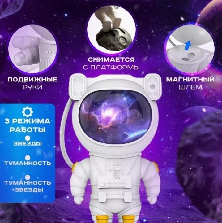 ‍ Поступление Проектор космонавт !