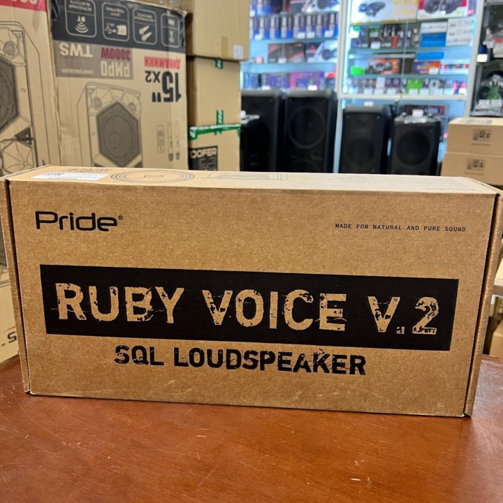 Динамики колонки Pride Ruby Voice 6,5 v2 (150 Вт)