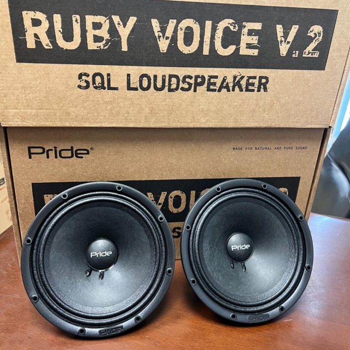 Динамики колонки Pride Ruby Voice 6,5 v2 (150 Вт)