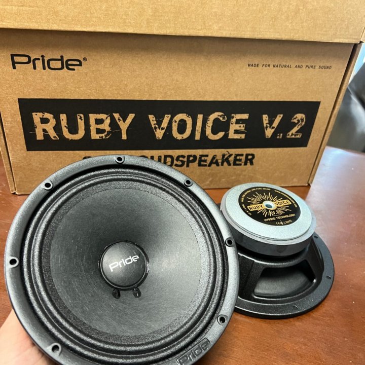 Динамики колонки Pride Ruby Voice 6,5 v2 (150 Вт)