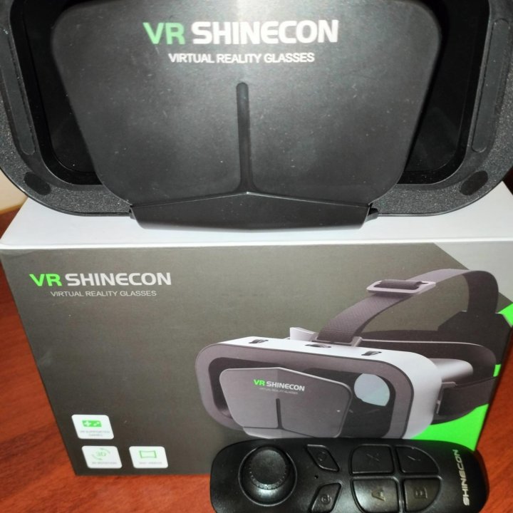 3D VR SHINECON очки для смартфонов от 4