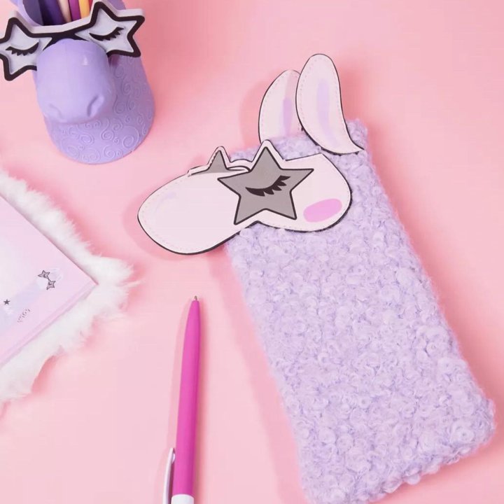 Fuzzy Pencil Case FamaLam Новый