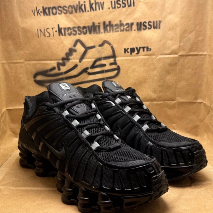 Кроссовки NIKE Shox Tl Black