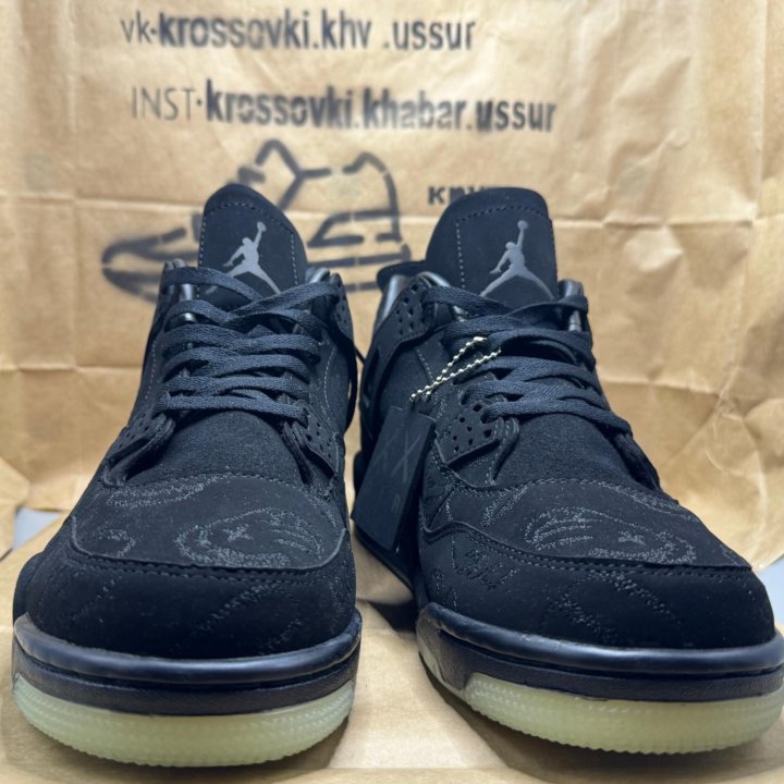 Кроссовки KAWS x Air Jordan 4 Retro Black