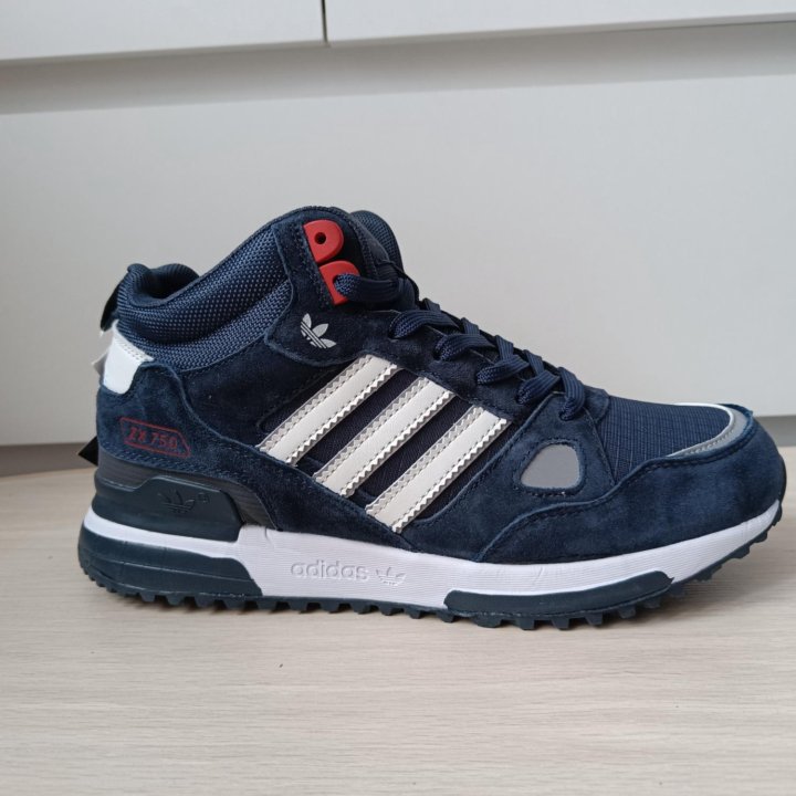 Кроссовки Adidas Zx750 зима шерсть