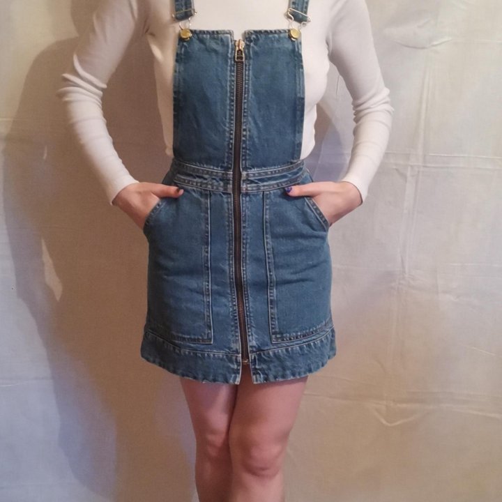 Джинсовый сарофан