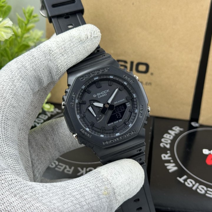 Часы мужские наручные g shock ga2100 1a1 Lux