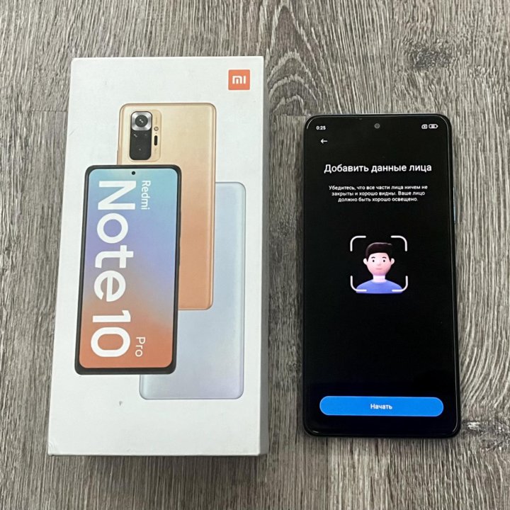 Xiaomi Redmi Note 10 Pro, 8/128GB, Blue(Ростест)