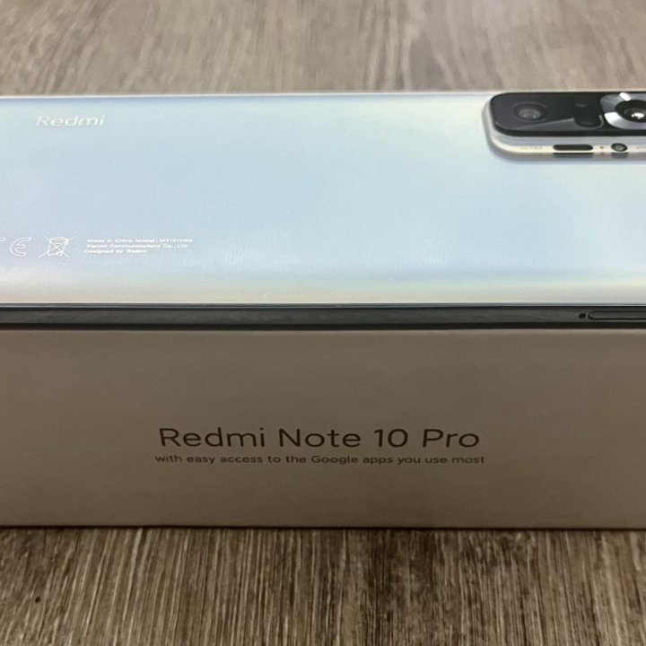 Xiaomi Redmi Note 10 Pro, 8/128GB, Blue(Ростест)