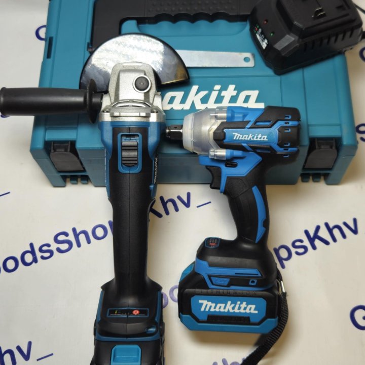 Набор аккумуляторного инструмента Makita 2в1