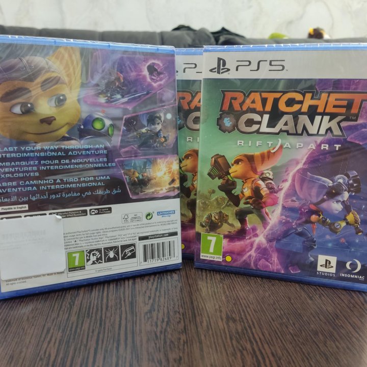 Ratchet & Clank Rift Apart PS5 диск