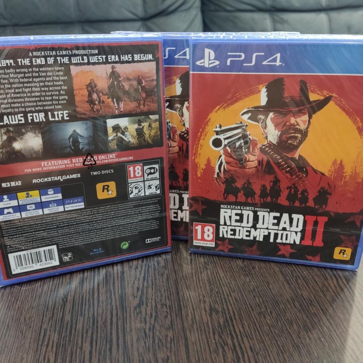 Red Dead Redemption 2 PS4/PS5 диск