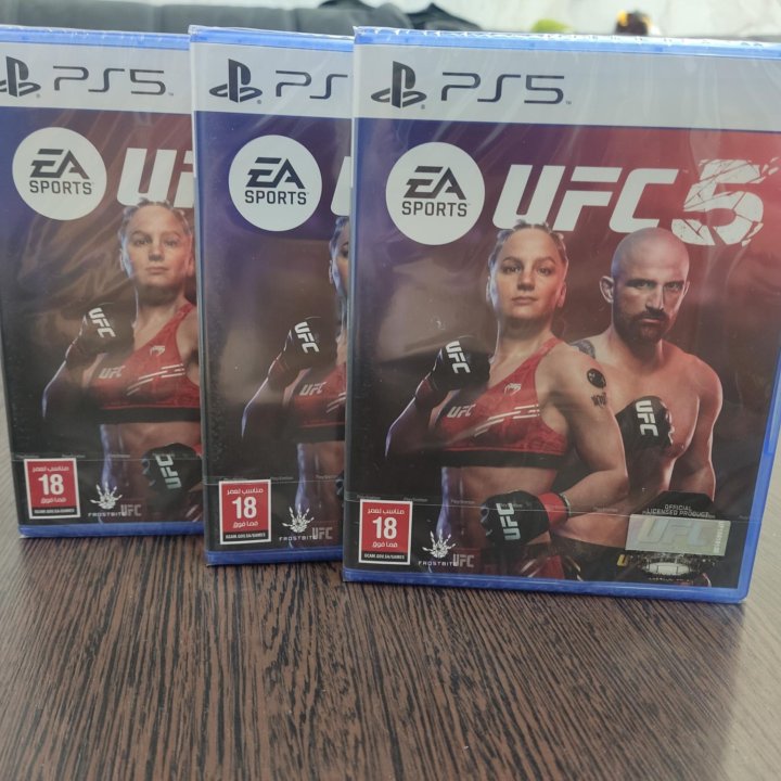 UFC 5 PS5 диск