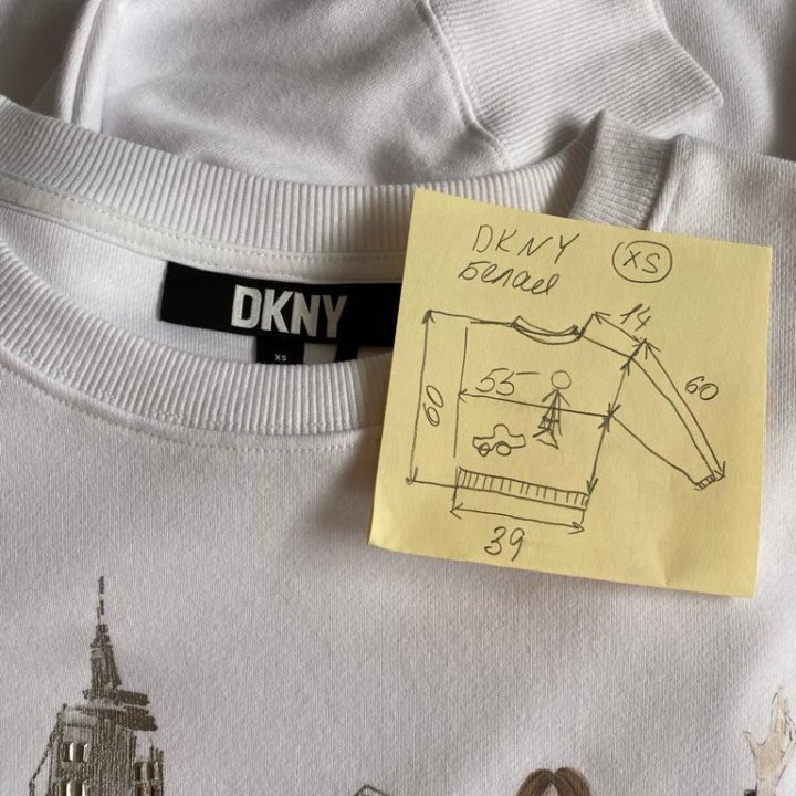 DKNY / Karl Lagerfeld свитшот