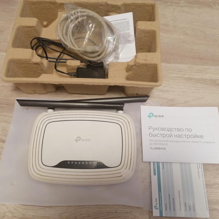 41Wi-Fi роутер TP-Link TL-WR841N