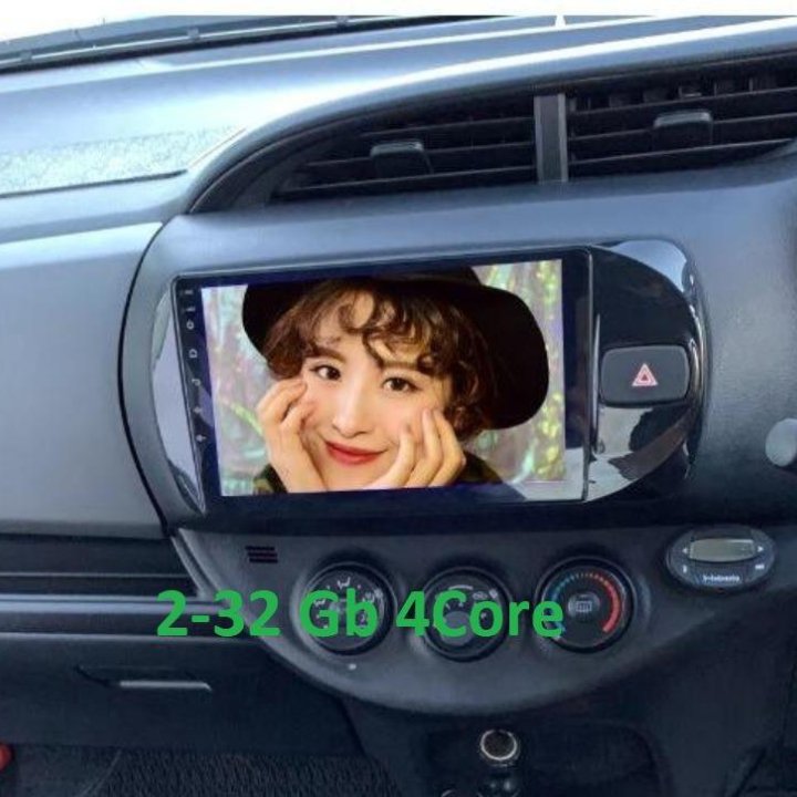 Магнитола Toyota Vitz 2014-2019. 2-32 Gb 4Core