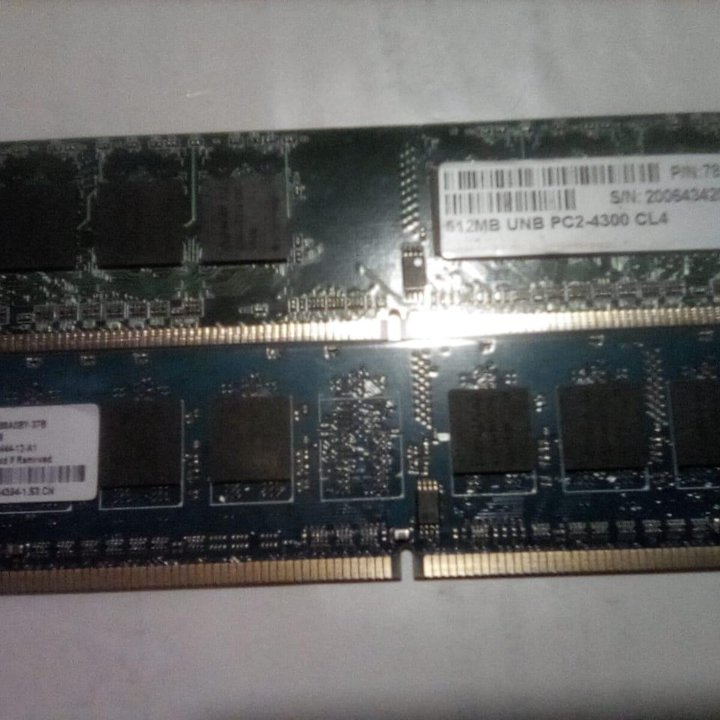 память DDR2 512 mb