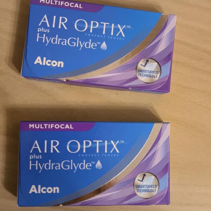 Линзы AIR OPTIX PLUS HYDRAGLYDE MULTIFOCAL