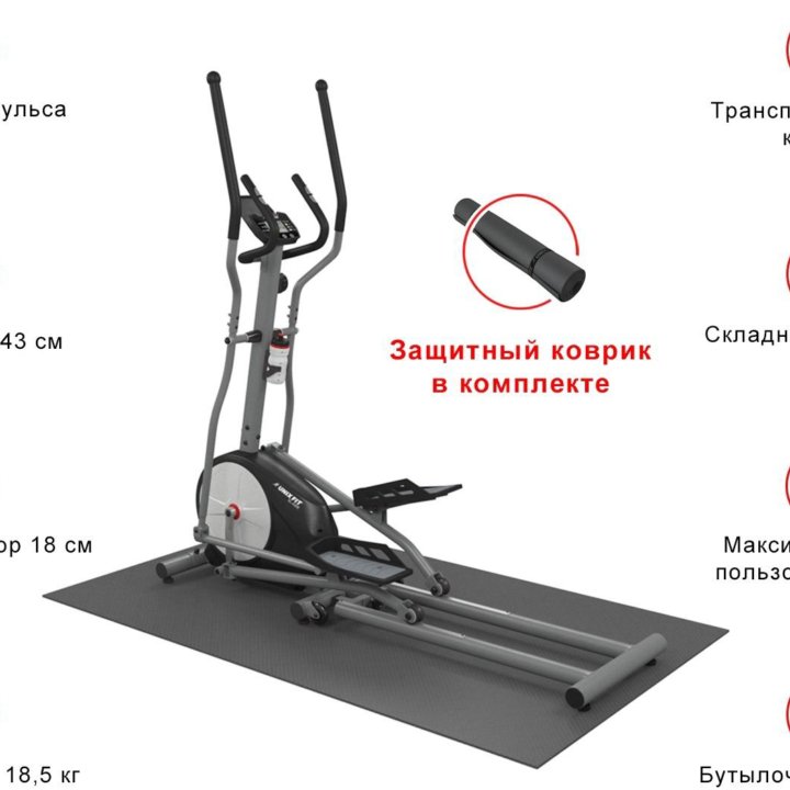 Эллиптический тренажер UNIX Fit SL-430