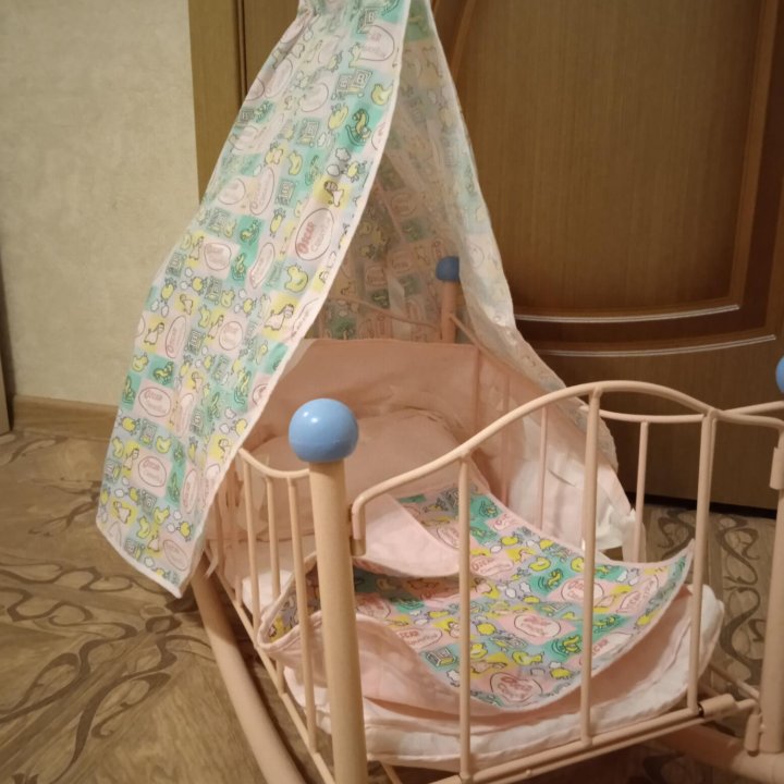 Кровать-качалка для кукол Baby born