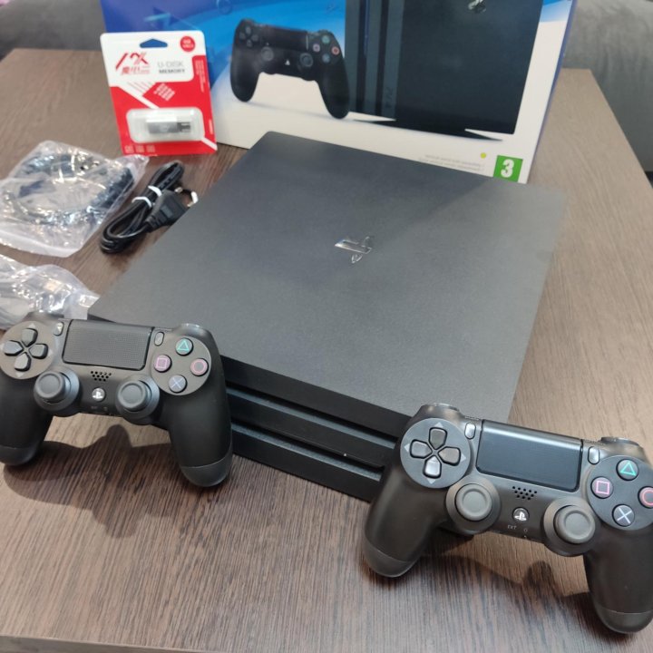 PS4 Pro 1Tb 72xx(9.00)+куча игр