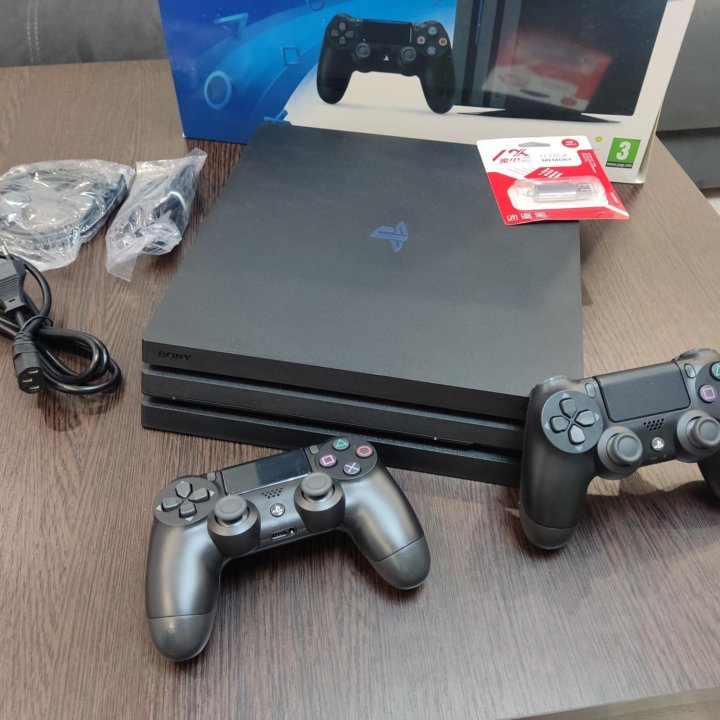 PS4 Pro 1Tb(9.00)+1000 игр