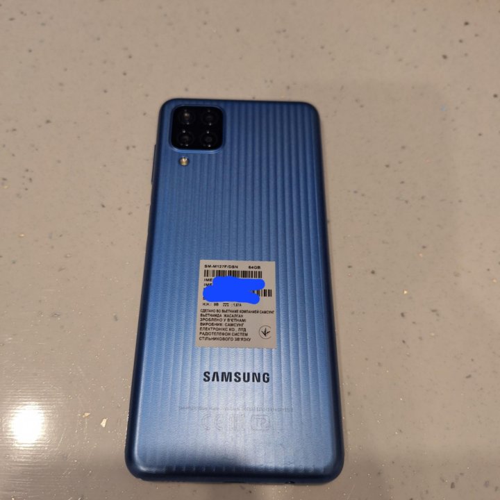 Samsung Galaxy M12 4/64 Gb, синий