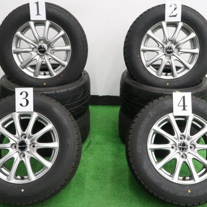 Комплект колёс (№383) 185/70R14 изЯпонии