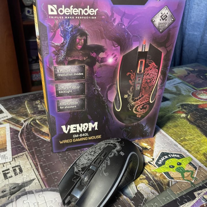 Игровая мышь defender Venom GM-640L