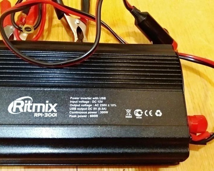 Преобразователь напряжения Ritmix RPI-3001инвертор