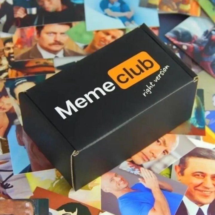 Настольная игра. Meme Club.