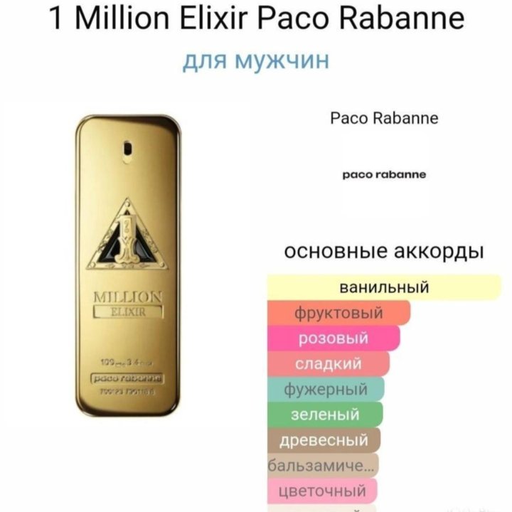 Paco Rabanne 1 Million Elixir