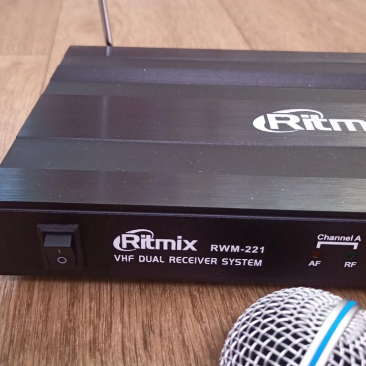 Беспроводная микрофонная система Ritmix RWM-221