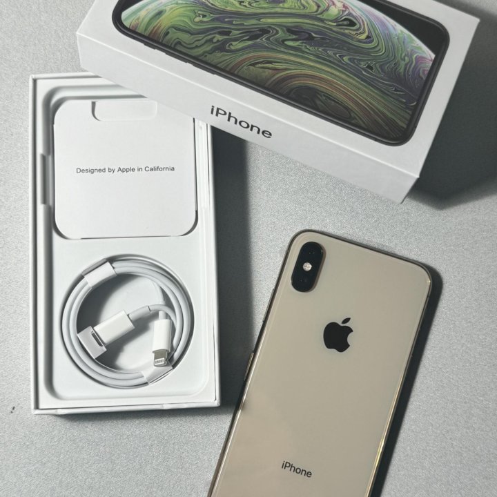 iPhone Xs, 64 ГБ, Gold