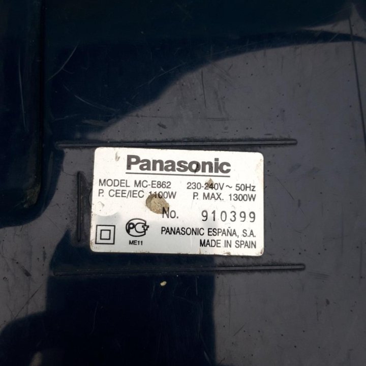 Panasonic MC-E862 испания рабочий разборка