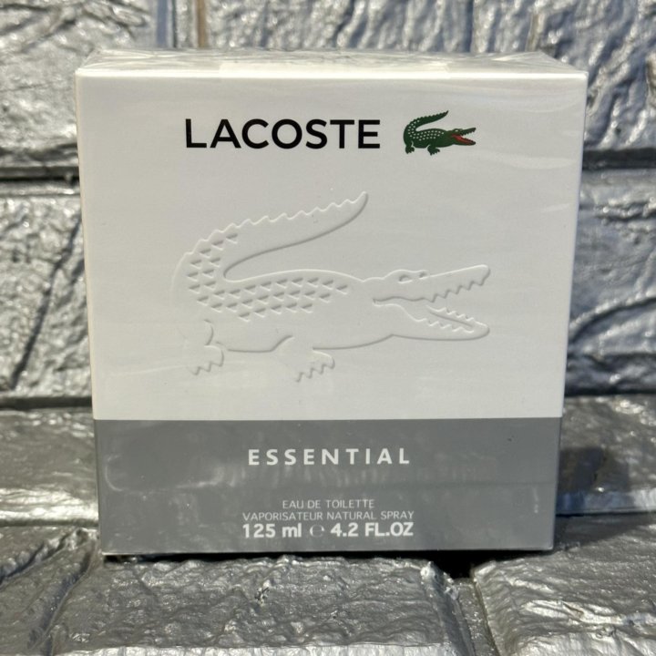 Мужские духи Essential Lacoste 125 мл. Оригинал