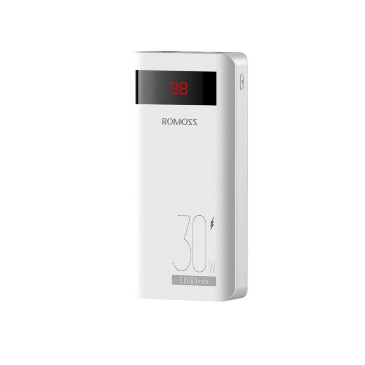 Повербанк Romoss 20000mah 30w новый