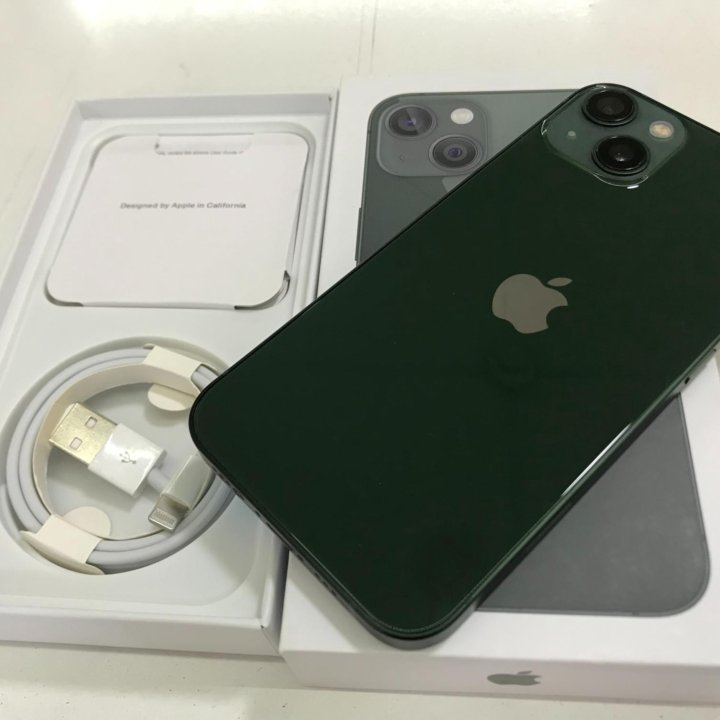 iPhone 13 128Gb в идеале (магазин, чек)