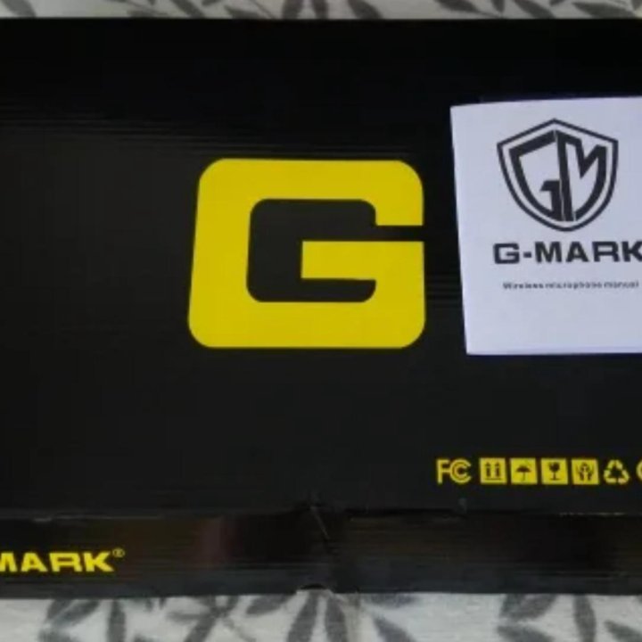 2 новых беспроводных микрофона G-MARK 2-канал. VHF