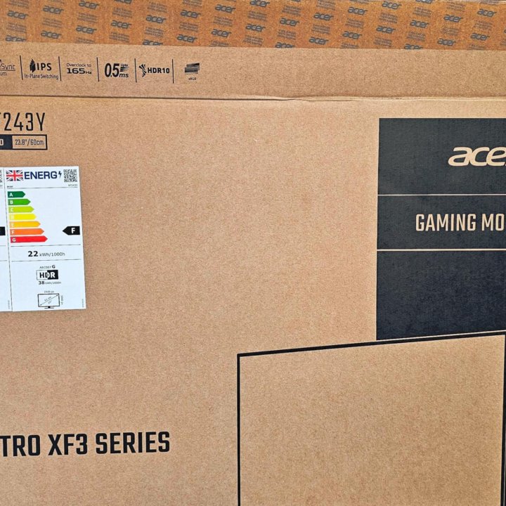 Монитор Acer Nitro XF243YPbmiiprx, 23.8