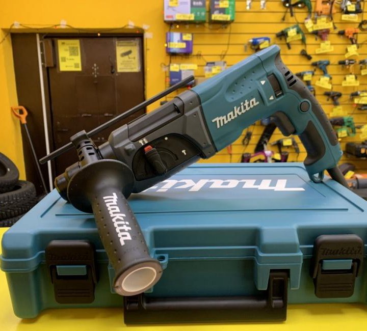 Перфоратор Makita HR2470, 2.4 Дж, 780 Вт, 4500 уд/мин, в кейсе