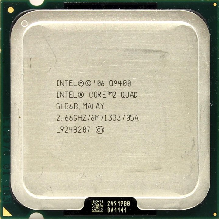 Intel core quad Q9400 4 ядра 2,66GHZ, 775 сокет