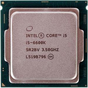 Процессор Intel Core i5-6600k 4 ядра 3.9GHZ