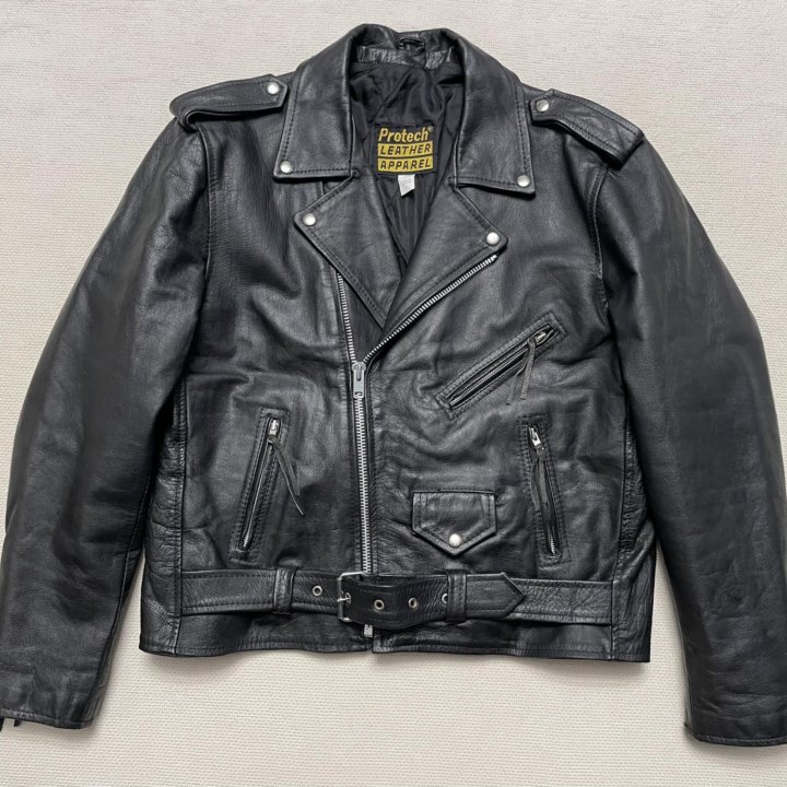 Protech Leather Motorcycle Jacket