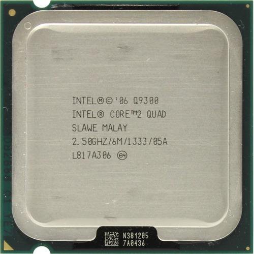 Intel core quad Q9300 4 ядра 2,5GHZ 6MB, 775 сокет