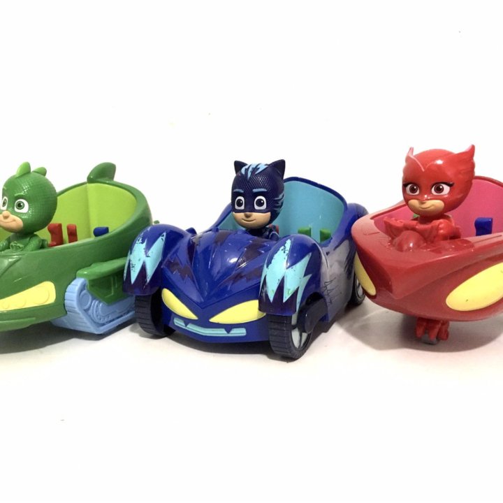 Герои в масках фигурки и транспорт (PJ Masks)